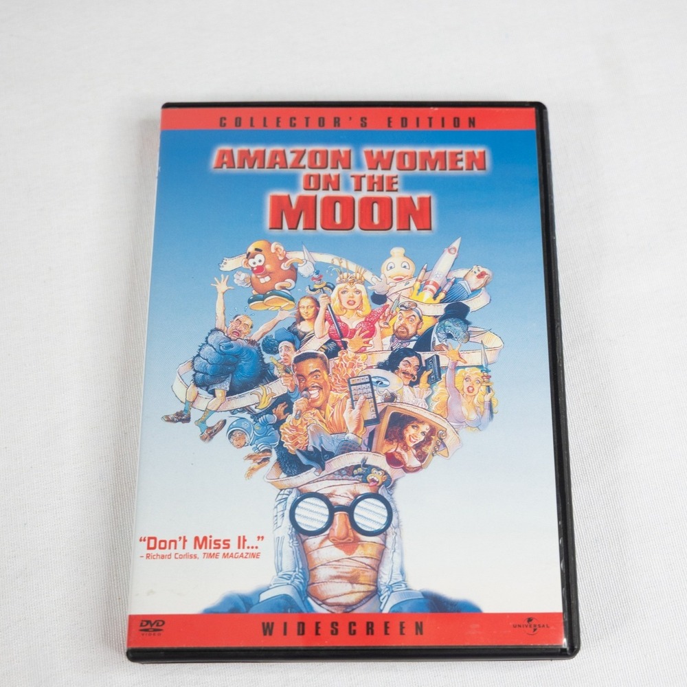 Universal Amazon Women on the Moon DVD Sci-Fi Comedy Arquette Fisher cult